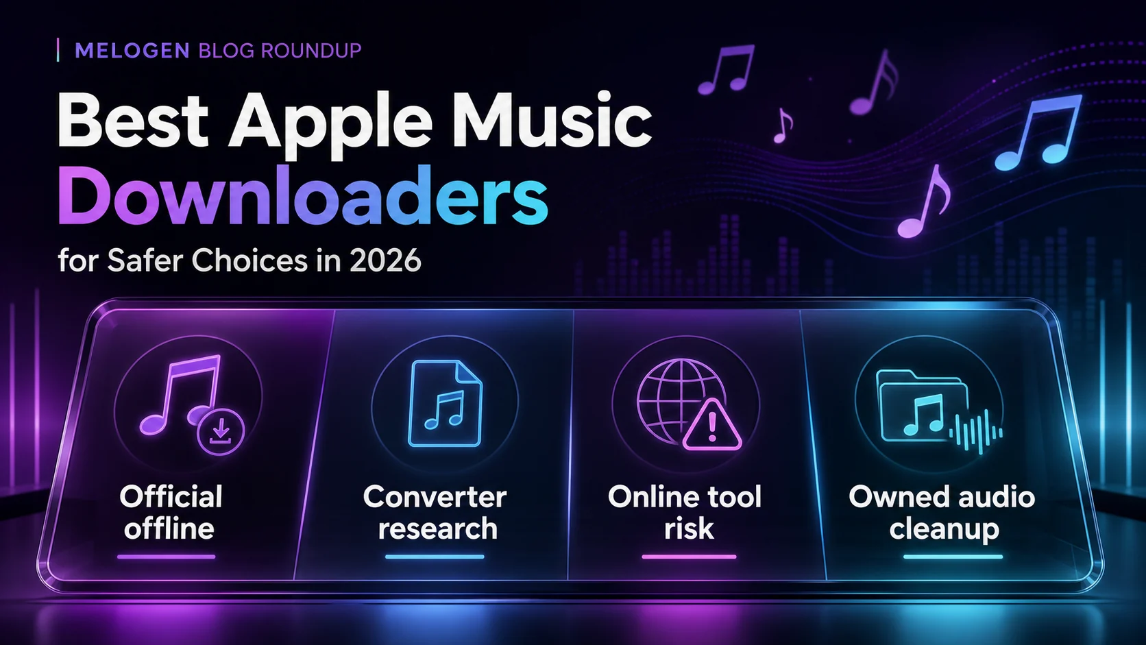 Apple Music Downloader Vergleich mit offizieller Offline-Wiedergabe, Converter-Recherche, Online-Risiken und eigener Audiobearbeitung